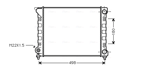 Radiateur Ava Cooling VN2070