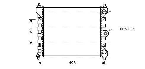 Radiateur Ava Cooling VN2092