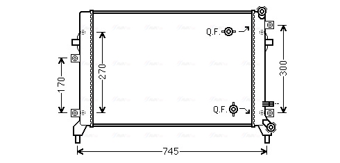 Radiateur Ava Cooling VN2295