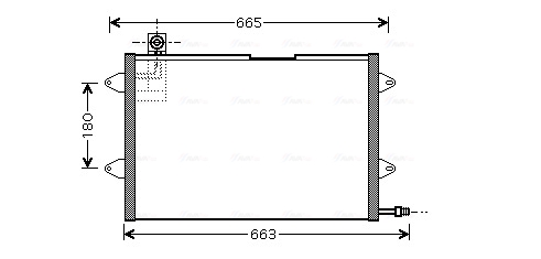 Airco condensor Ava Cooling VN5146