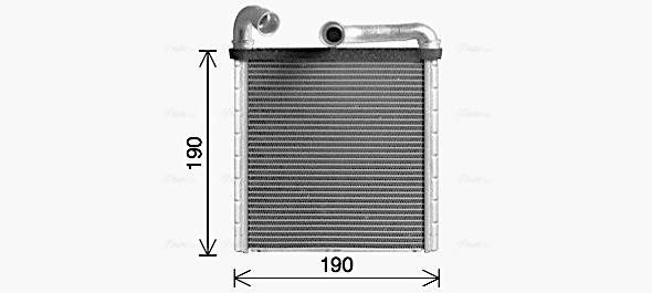 Ava Cooling Kachelradiateur VN6424