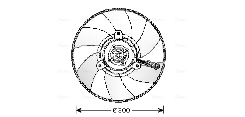 Ventilatorwiel-motorkoeling Ava Cooling VN7517