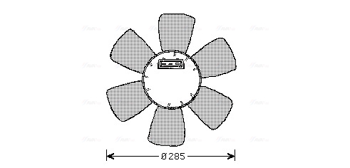 Ventilatorwiel-motorkoeling Ava Cooling VN7523