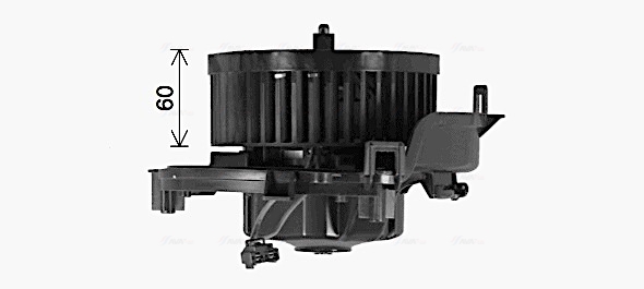 Ava Cooling Kachelventilator VN8423