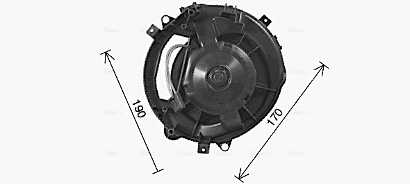 Ava Cooling Kachelventilator VN8423