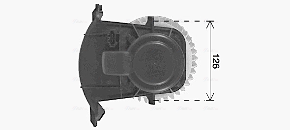 Ava Cooling Kachelventilator VN8427