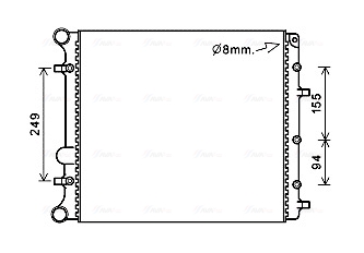 Radiateur Ava Cooling VNA2346