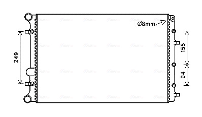 Radiateur Ava Cooling VNA2347