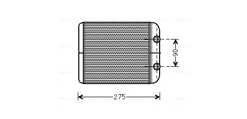 Kachelradiateur Ava Cooling VNA6301