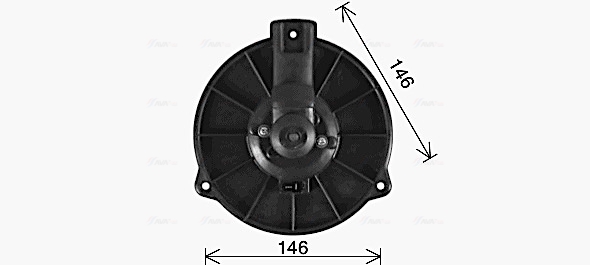 Ava Cooling Kachelventilator VO8306