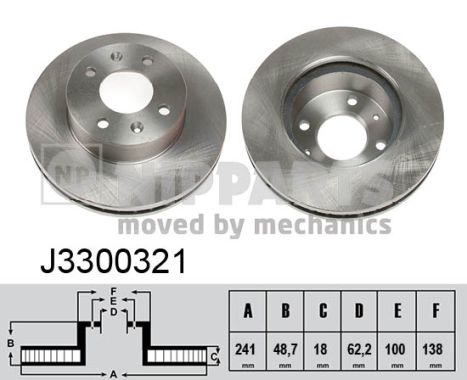 Remschijven Nipparts J3300321