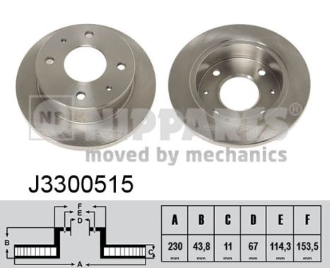 Remschijven Nipparts J3300515