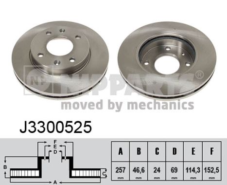 Remschijven Nipparts J3300525