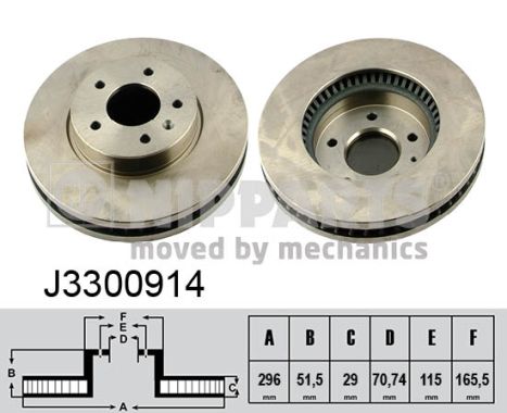 Remschijven Nipparts J3300914