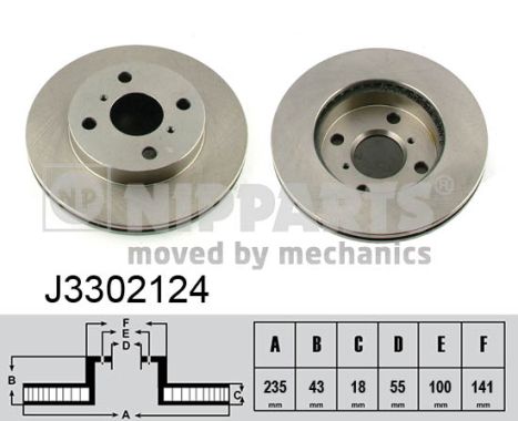 Remschijven Nipparts J3302124