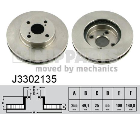 Remschijven Nipparts J3302135