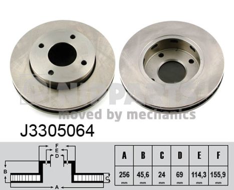 Remschijven Nipparts J3305064