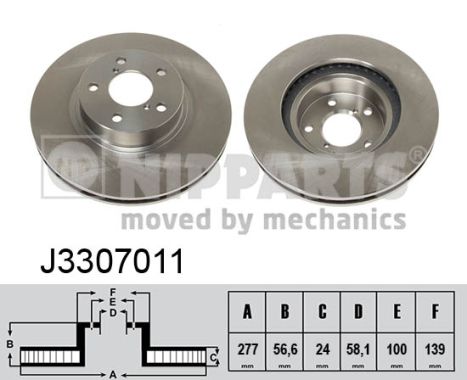 Remschijven Nipparts J3307011