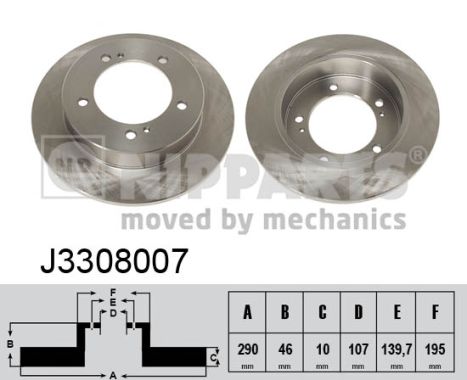 Remschijven Nipparts J3308007