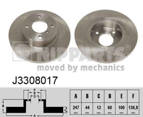 Remschijven Nipparts J3308017