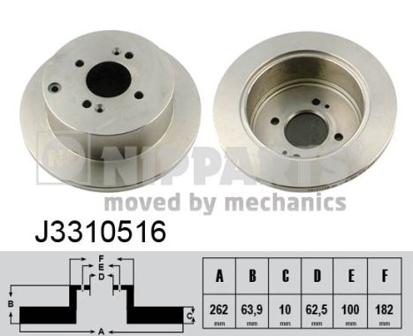 Remschijven Nipparts J3310516