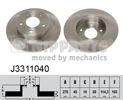 Remschijven Nipparts J3311040