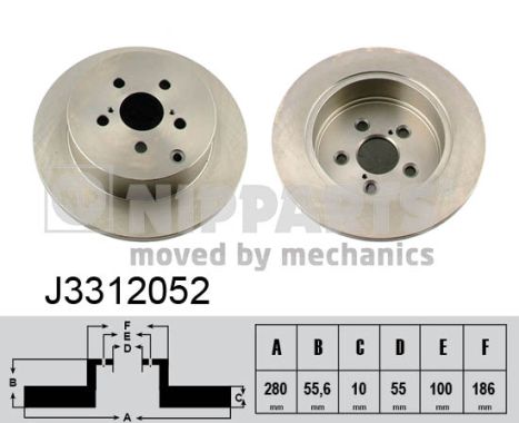 Remschijven Nipparts J3312052