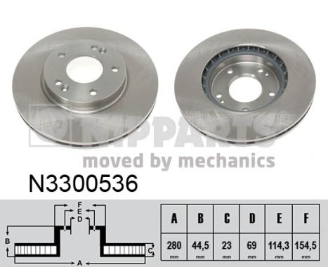 Remschijven Nipparts N3300536