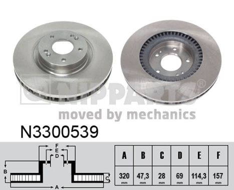 Remschijven Nipparts N3300539