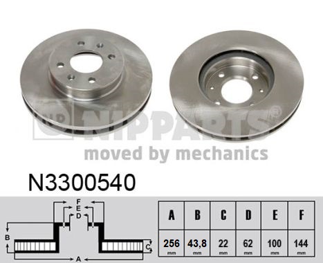 Remschijven Nipparts N3300540