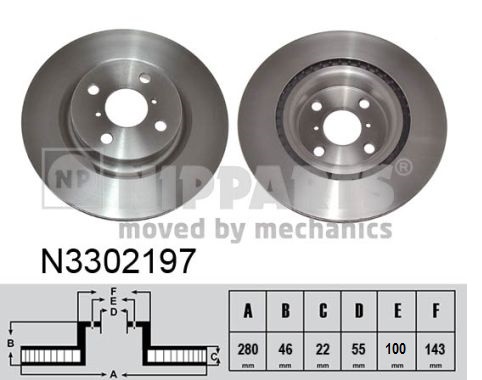 Remschijven Nipparts N3302197