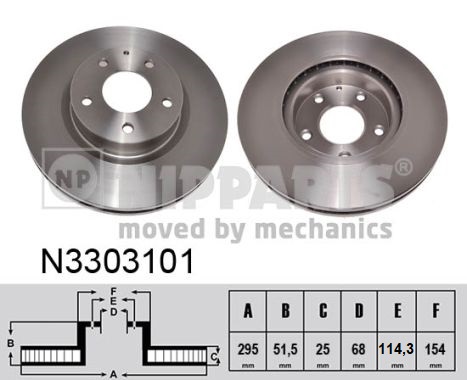 Remschijven Nipparts N3303101