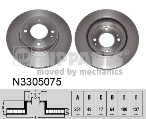 Remschijven Nipparts N3305075