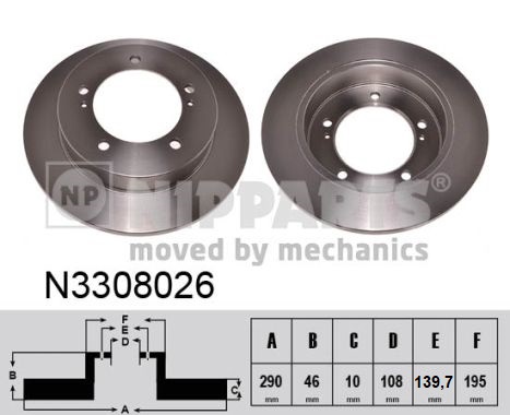 Remschijven Nipparts N3308026