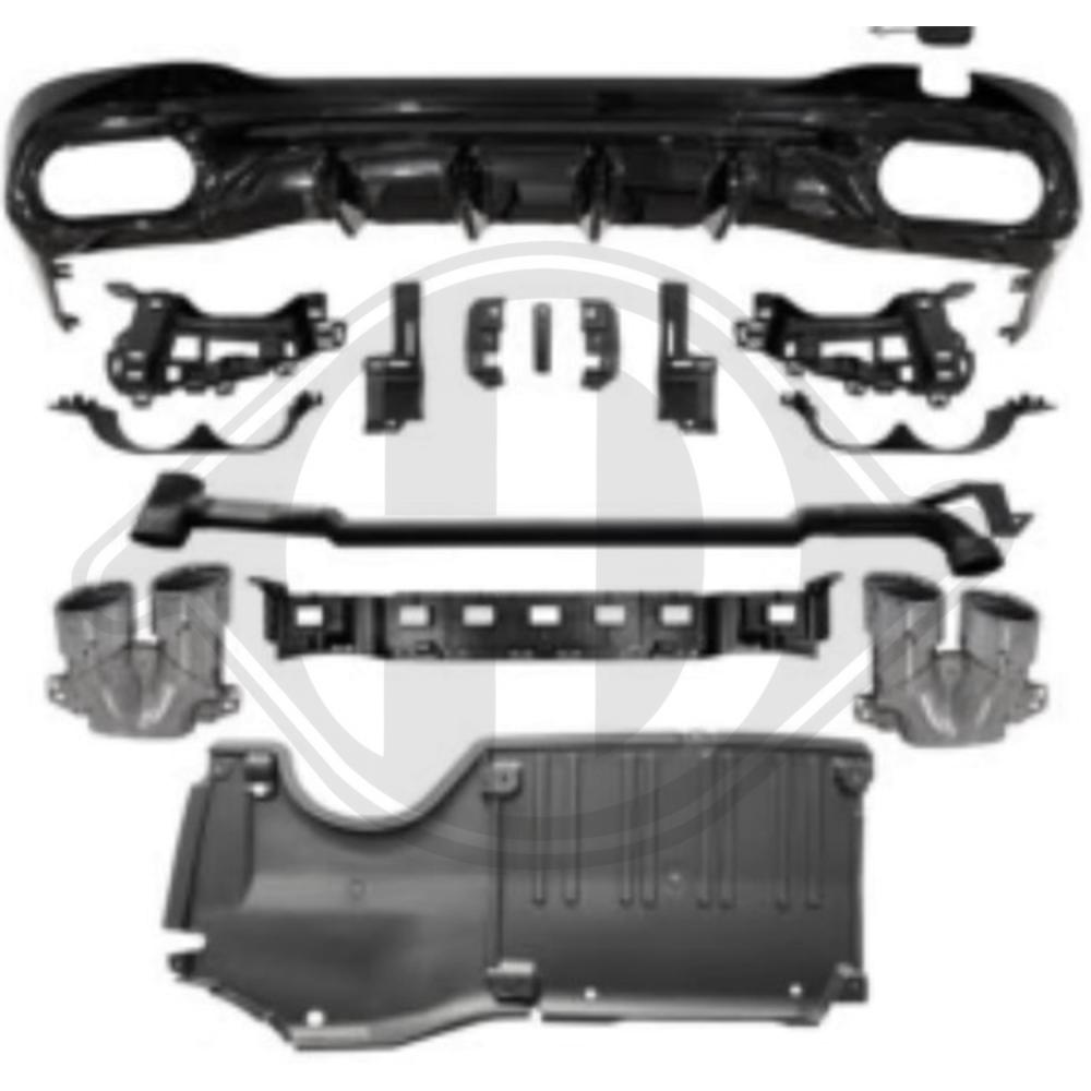 Plaat, bumper Diederichs 1674259