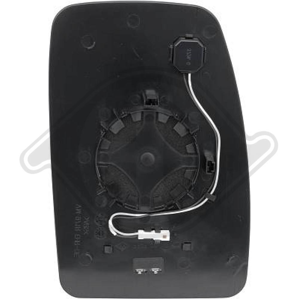 Buitenspiegelglas Diederichs 1887826