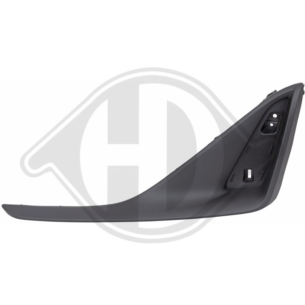 Plaat, bumper Diederichs 6642059