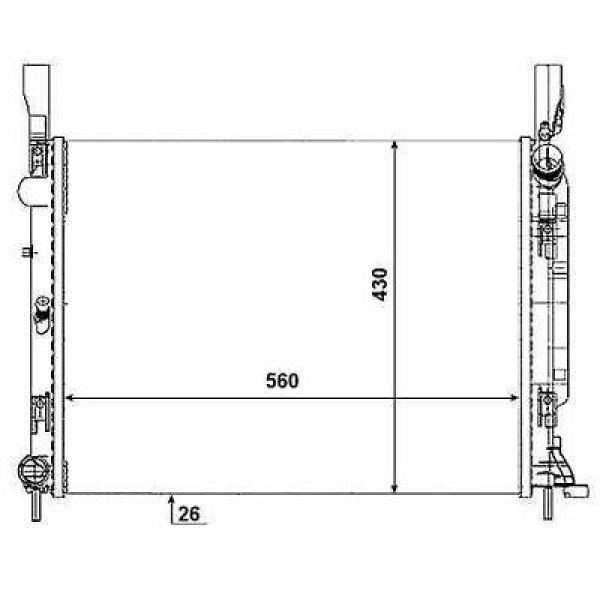 Radiateur Diederichs 8441465