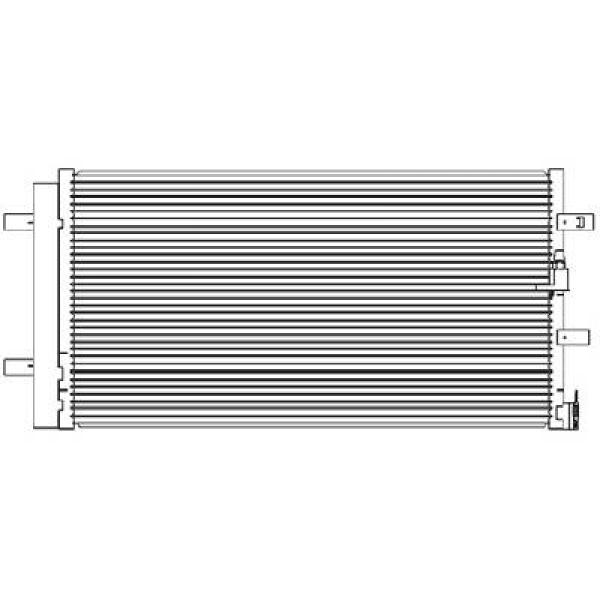 Airco condensor Diederichs DCC1037