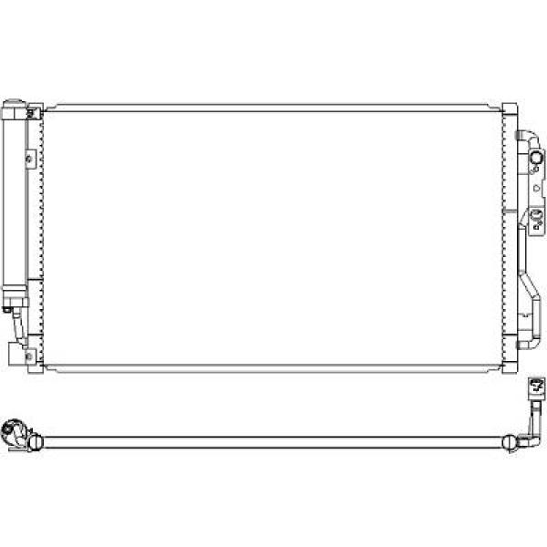 Airco condensor Diederichs DCC1579