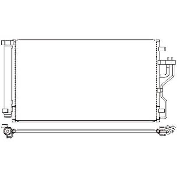 Airco condensor Diederichs DCC1944