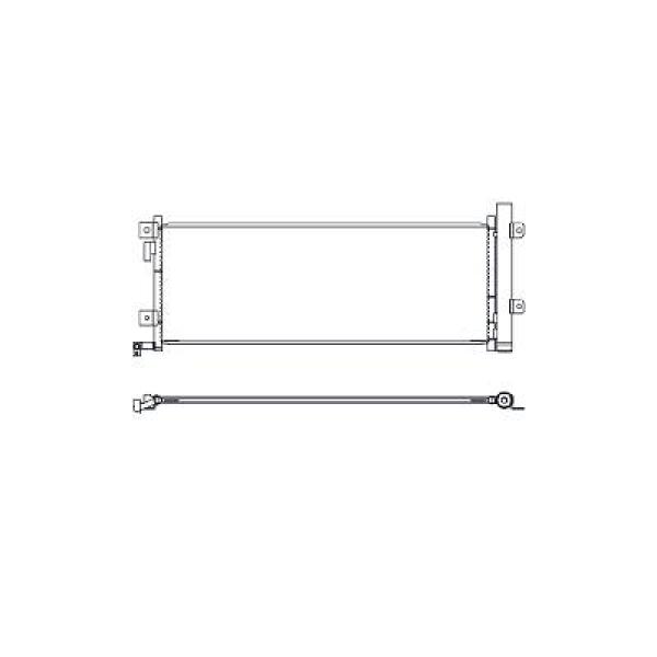 Airco condensor Diederichs DCC2041