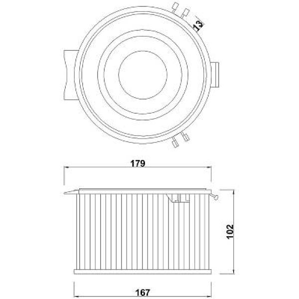 Interieurfilter Diederichs DCI0036