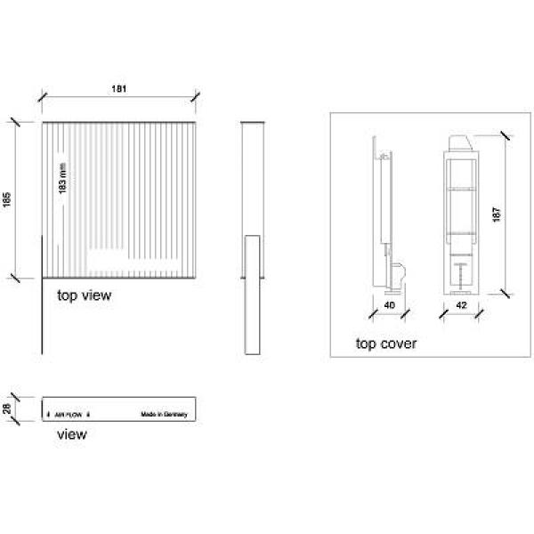 Interieurfilter Diederichs DCI0123-1