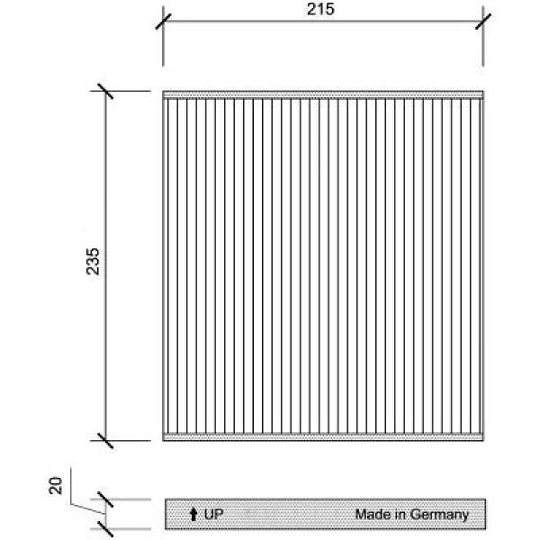 Interieurfilter Diederichs DCI0138