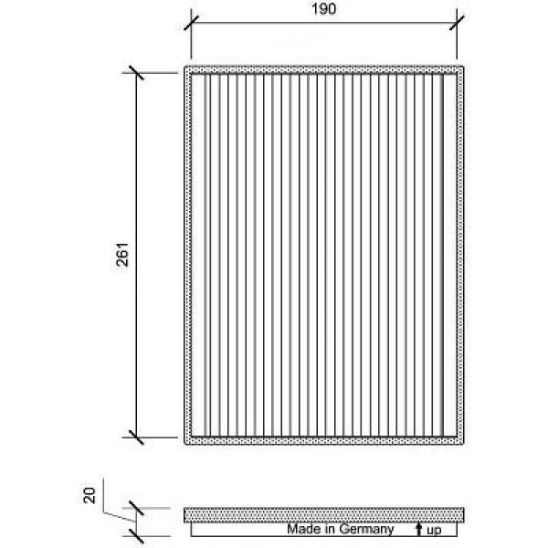 Interieurfilter Diederichs DCI0157