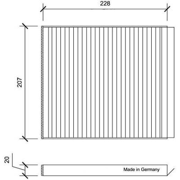 Interieurfilter Diederichs DCI0167