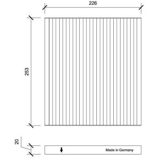 Interieurfilter Diederichs DCI0232