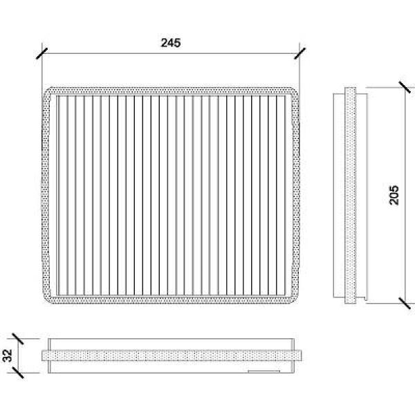 Interieurfilter Diederichs DCI0813