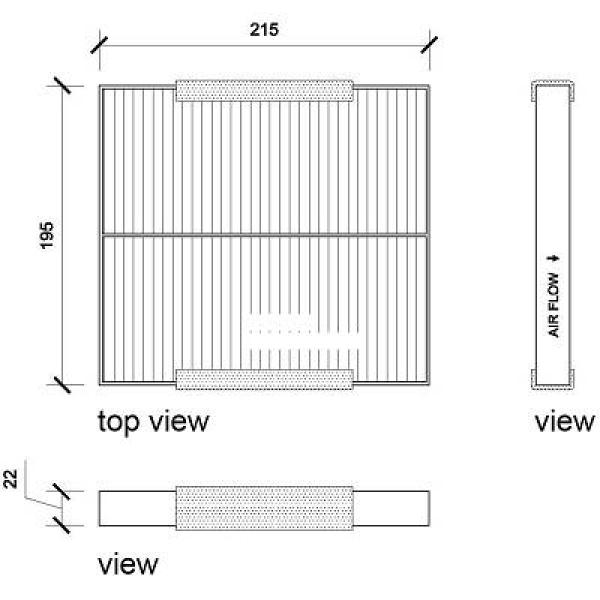 Interieurfilter Diederichs DCI0834